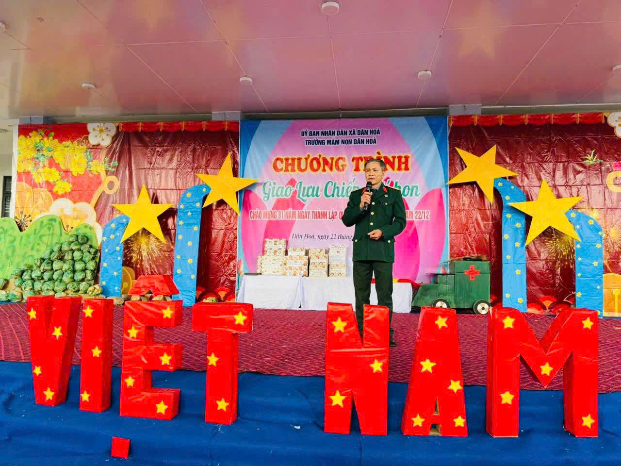 🇻🇳 CHƯƠNG TRÌNH GIAO LƯU “CHIẾN SĨ TÍ HON” - TRƯỜNG MN DÂN HOÀ