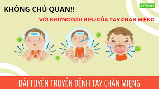Bài tuyên truyền phòng bệnh tay chân miệng