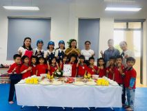 🍒HOẠT ĐỘNG THAO GIẢNG CS - NUÔI DƯỠNG TẠI BẾP ĂN TRƯỜNG MẦM NON DÂN HOÀ 🍚 Cơm tẻ thơm, 🥩Món mặn: Thịt lợn, thịt bò hầm khoai Tây cà rốt 🍛Món xào: Su su, cà rốt xào thịt ngan 🥬 Canh: Rau cải nấu thịt  Đầu bếp:Hoàng Lan, Ng Định, Hà Thu