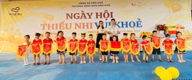 NGÀY HỘI "THIÊU NHI VUI KHỎE" NGÀY HỘI RỘN RÀNG ĐẦY ẮP YÊU THƯƠNG