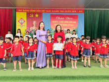 HĐ TRẢI NGHIỆM: BÉ MẪU GIÁO 5-6 TUỔI THAM QUAN TRƯỜNG TH DÂN HÒA