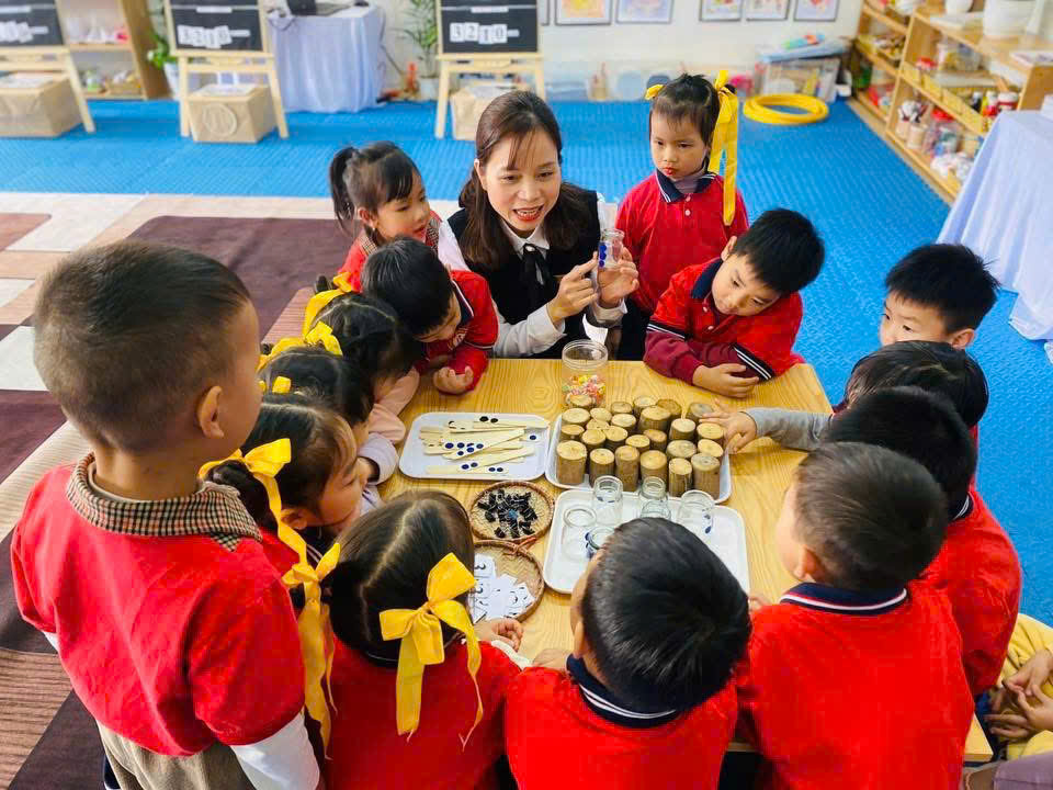 TRƯỜNG MẦM NON DÂN HOÀ-CHUYÊN ĐỀ PHÁT TRIỂN NHẬN THỨC