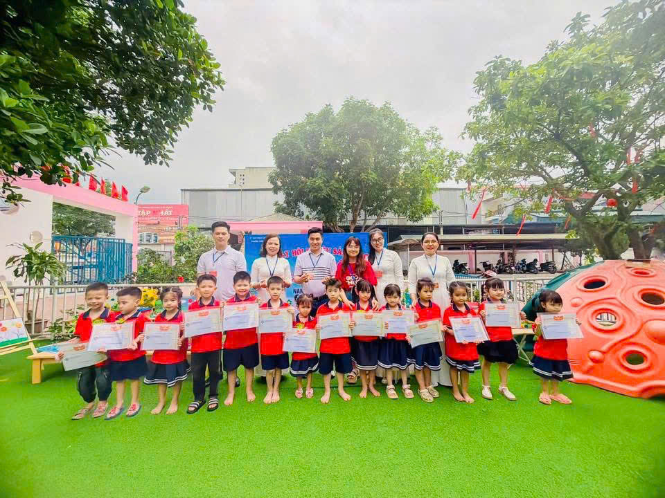 NGÀY HỘI BÉ YÊU SÁNG TẠO – HỘI THI “BÉ KHÉO TAY” NĂM HỌC 2025–2026